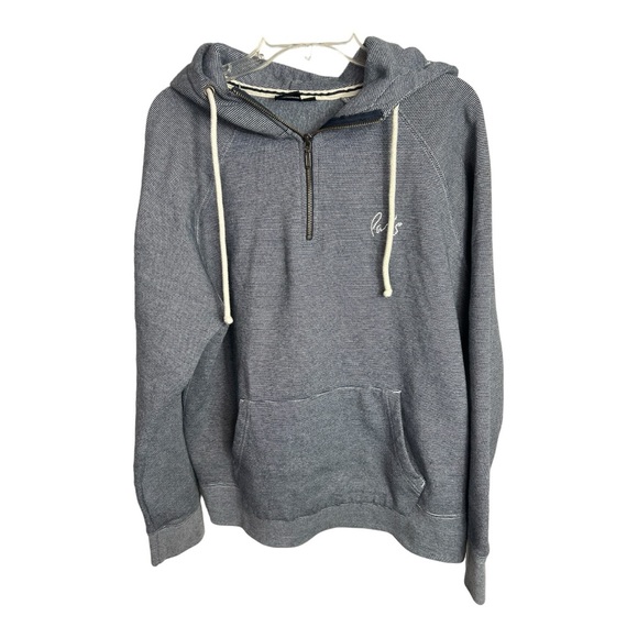 PARIS SWEATSHIRT HOODIE EMBROIDERED HEAVY SIZE LARGE AD32 - Picture 5 of 8